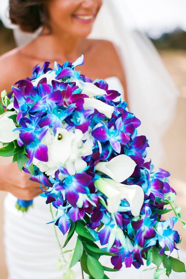 Wedding Purple And Blue