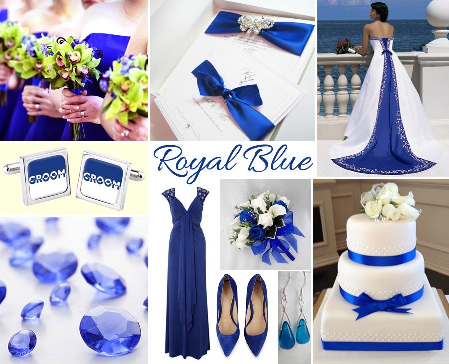 Royal Blue Wedding