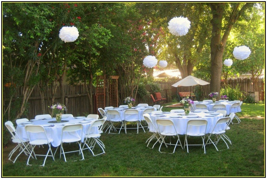 Simple Backyard Weddings