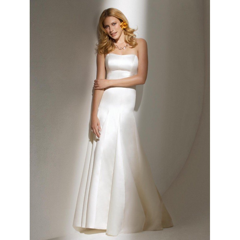 Collection Simple White Wedding Dress Pictures - Weddings Pro