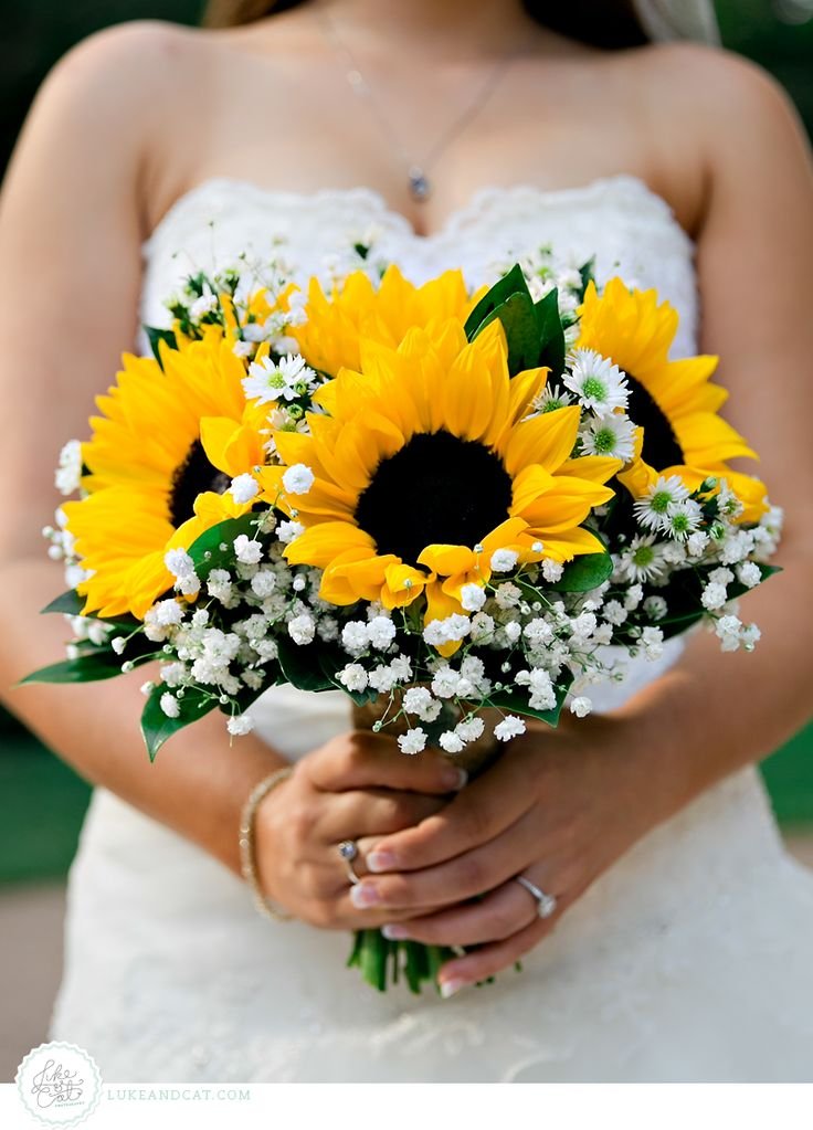 Sunflower Bouquet Wedding