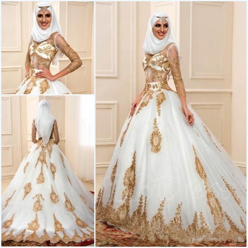 African Muslim Wedding Dress