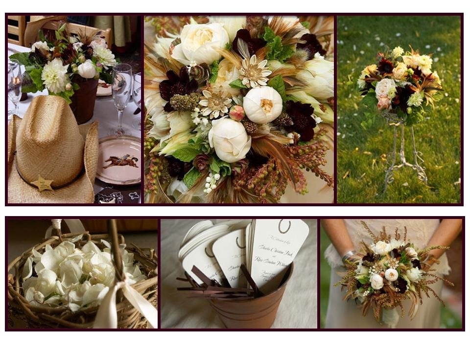 Western Wedding Flower Arrangements