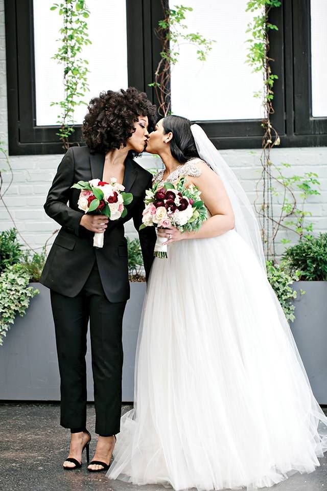 17 Best Images About What To Wear To Your Queer Wedding Lesbian 6 