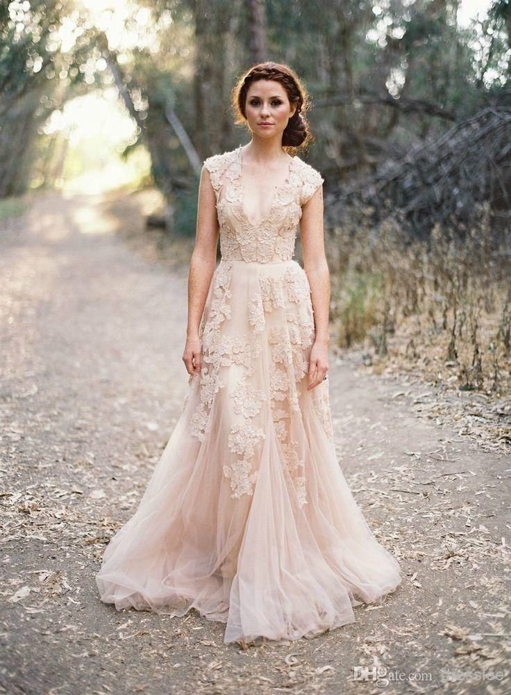 Rustic Lace Wedding Dress