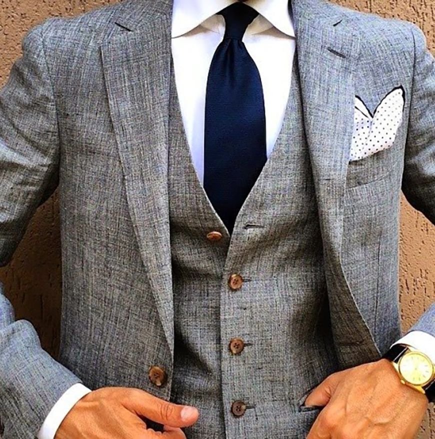 Gray Suits For Wedding